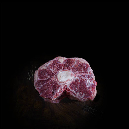 Rabo de vaca porcionado.